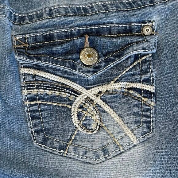 Wallflower Y2K Bootleg Jeans 7 Light Wash - Picture 5 of 11